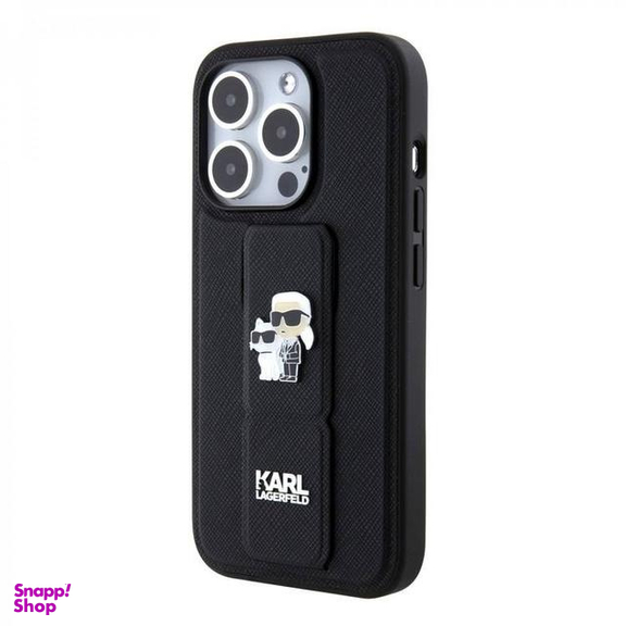 کاور گوشی موبایل کارل لاگرفلد مدل Choupette مناسب برای اپل iPhone 15 Pro
