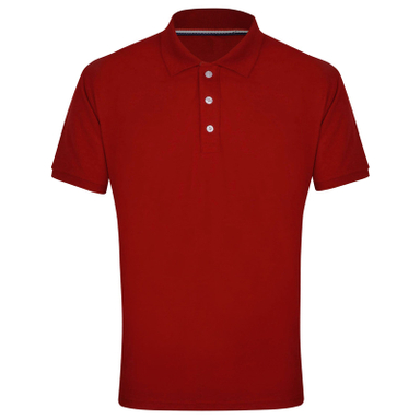 پولوشرت آستین کوتاه مردانه کانتکس مدل 249011005 جودون پنبه رنگ قرمز