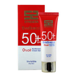 ژل ضد آفتاب بی رنگ ساین اسکین با SPF50 مناسب پوست چرب حجم 50 میلی‌ لیتر