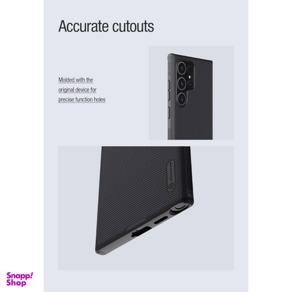 کاور نیلکین مدل Super Frosted Shield Pro Magnetic مناسب برای گوشی موبایل سامسونگ Galaxy S24 Ultra