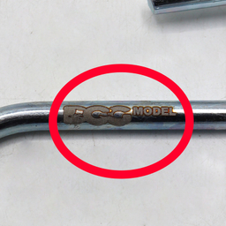قلاب آویز مدل داگ طرح اس شکل کد YPM-ZAKHIM-8MM مجموعه 5 عددی