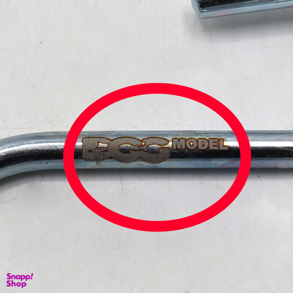 قلاب آویز مدل داگ طرح اس شکل کد YPM-ZAKHIM-8MM مجموعه 5 عددی