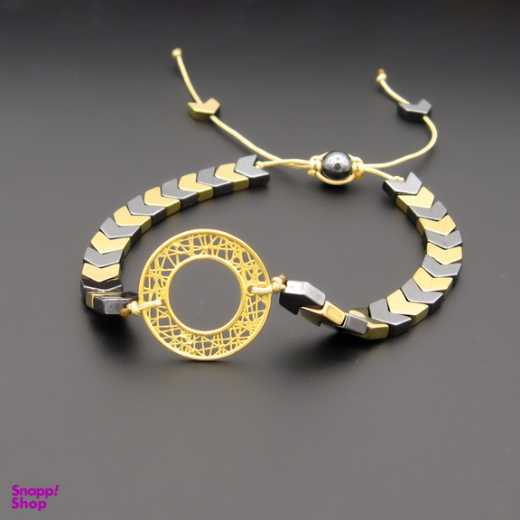 دستبند طلا 18 عیار زنانه کاپانی مدل kb026