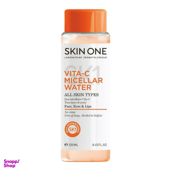 میسلار واتر اسکین وان مدل ویتامین C حجم 250 میلی لیتر