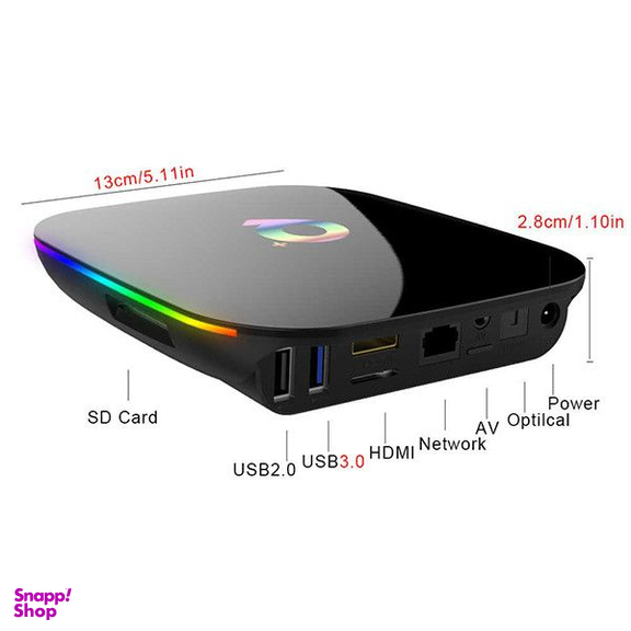 اندروید باکس مدل Q Plus 4/64GB