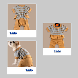 سرهمی سگ ماده تادو طرح چارلی کد THC201