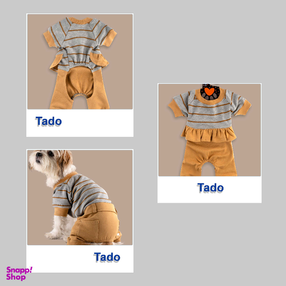 سرهمی سگ ماده تادو طرح چارلی کد THC201