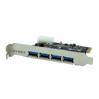 هاب 4 پورت USB سایرکس مدل SX-UB43e