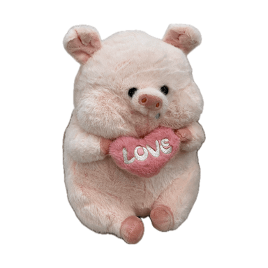 عروسک پولیشی مدل خوک قلب به دست کد R569_156