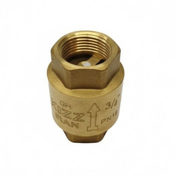 شیر یکطرفه فنری برنجی سایز 3/4 اینچ کد MT041