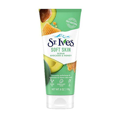 اسکراب صورت اس تی ایوز مدل SOFT SKIN حجم 170 میلی لیتر