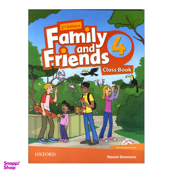 کتاب Family and Friends Second Edition اثر Tamzin Thompson انتشارات آکسفورد مجموعه 7 جلدی