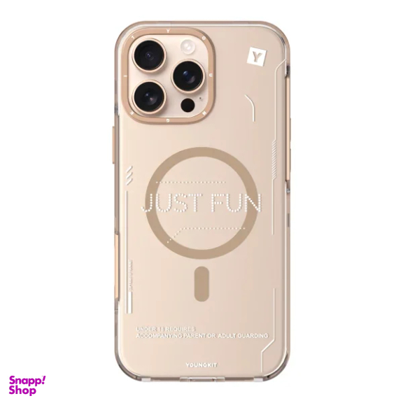 قاب گوشی موبایل یانگ کیت مدل Removable Crystal Non-Yellowing مناسب iPhone 16 Pro Max
