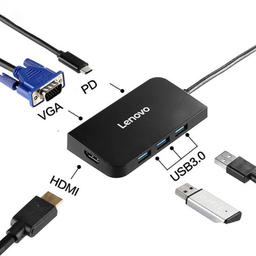 هاب 6 پورت USB-C لنوو مدل S706