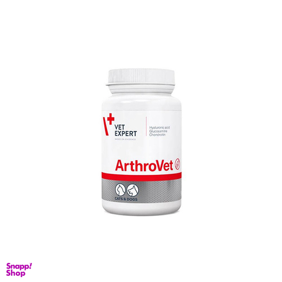 قرص تقویتی سگ و گربه وت اکسپرت مدل ArthroVet Complex وزن 60 گرم