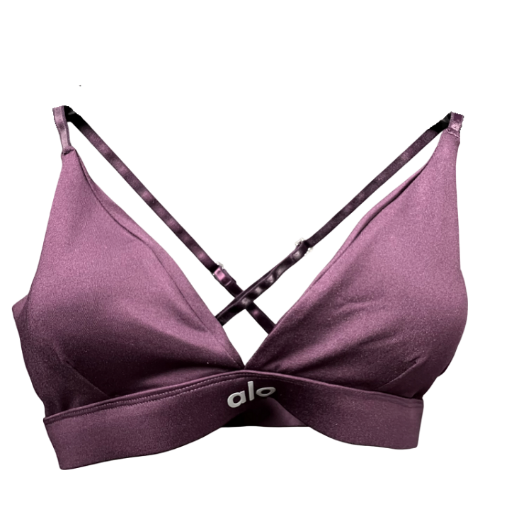 نیم تنه ورزشی زنانه طرح الویوگا کد 112068 رنگ بنفش