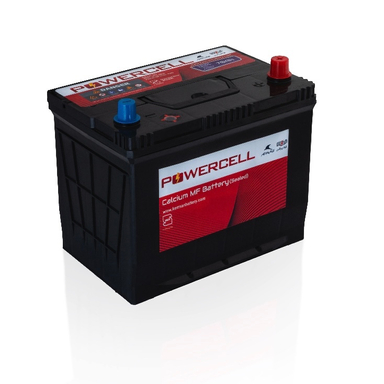 باتری خودرو 70 آمپر بلند قطب راست کرمان باتری ارگ مدل پاورسل