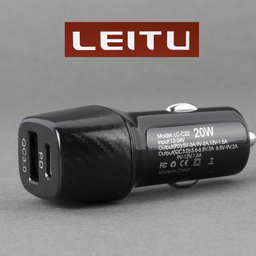 شارژر فندکی لیتو Leitu مدل 20 وات LC-C22 به همراه کابل USB-C