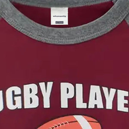 تی شرت آستین بلند پسرانه هومنیتی مدل WYKBTS3047-BGD