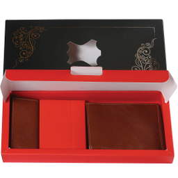 ست هدیه چرم طبیعی چرم بارز مدل DS12