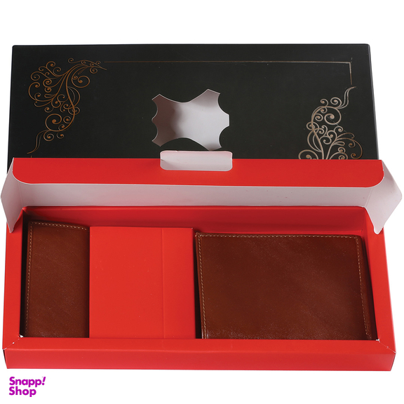 ست هدیه چرم طبیعی چرم بارز مدل DS12