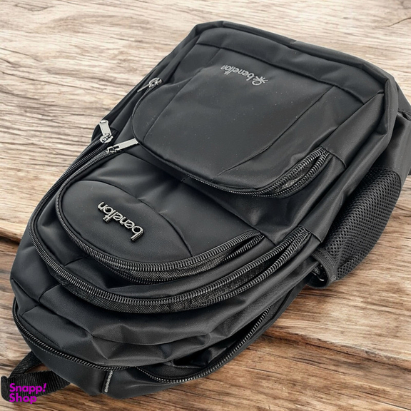 کوله پشتی لپ تاپ بنتون مدل BEN L/S2 مناسب لپ تاپ 14.1 تا 15.6 اینچی