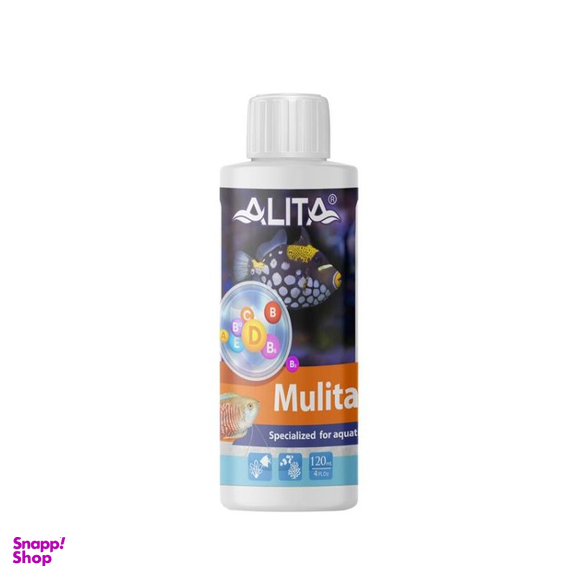 محلول مولتی ویتامین آلیتا مدل مولیتا حجم 120 میلی لیتر