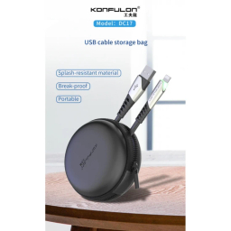 کابل فست شارژ Lightning کانفلون مدل DC17 طول ۱ متر
