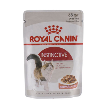غذای پوچ گربه رویال کنین مدل Instinctive Gravy وزن 85 گرم