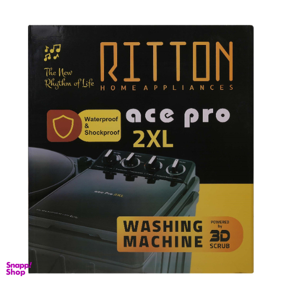 لباسشویی پتو شور ریتون مدل ACE PRO ظرفیت 18 کیلوگرم