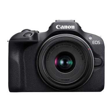 دوربین بدون آینه کانن مدل Canon EOS R100 18-45mm and 55-210mm Lenses Kit