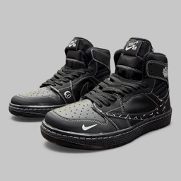 كتانی مردانه طرح نايكی مدل Jordan Travis كد J 540 رنگ مشكی