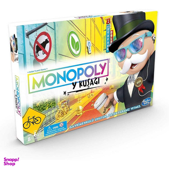 بازی فکری هاسبرو مدل مونوپولی سری Monopoly Turkish Millennials