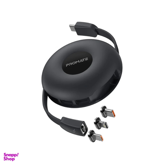 کابل تبدیل USB-C به USB-C/ microUSB / لایتنینگ پرومیت مدل QUIVER.B طول 1 متر