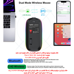 ماوس بی سیم اچ اکس اس جی مدل m103