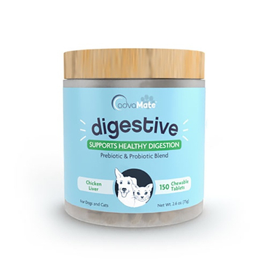 مکمل حیوانات ادوامیت مدل digestive بسته 150 عددی