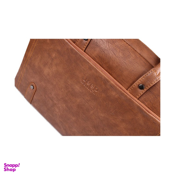 کیف لپ تاپ چرم مدل جیپ کد 1010