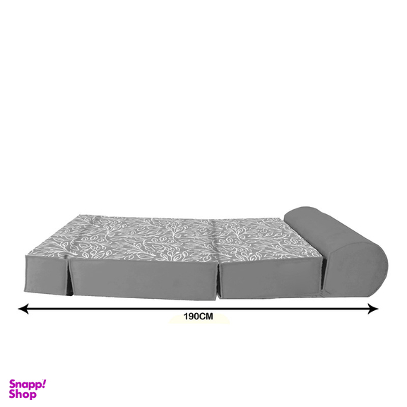 مبل تختخواب شو یک نفره نوپه هوم مدل تشک شو طرح برگ و گل کد M1122