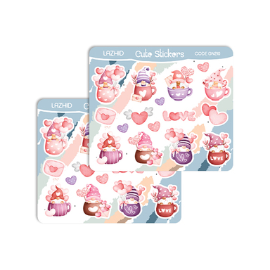 برچسب لاژید مدل کارتونی کد GN210 بسته 2 عددی