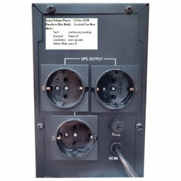 یو پی اس بستن پاور مدل BPO-1200VA-9Ah با ظرفیت 1200 ولت آمپر به همراه باتری داخلی