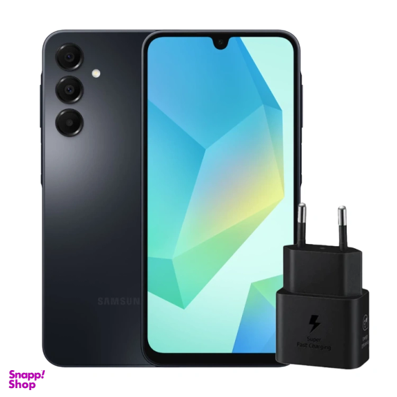 گوشی موبایل سامسونگ مدل Galaxy A16 4G دو سیم کارت ظرفیت 256 گیگابایت رم 8 گیگابایت نسخه ویتنام به همراه شارژر 25 وات سامسونگ
