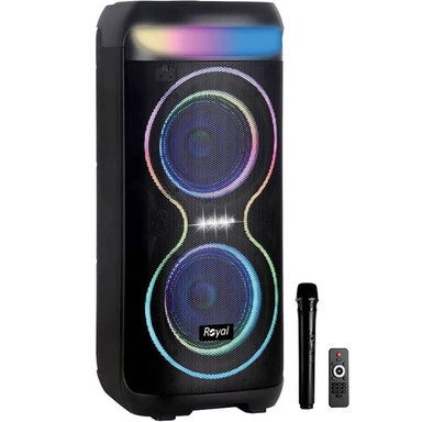 اسپیکر بلوتوثی رویال کد 6510 به همراه میکروفون و ریموت