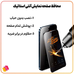 محافظ صفحه نمایش گوشی کینگ پاور مدل AntiStatic مناسب اپل iPhone 16