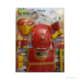 لباس آتش نشانی به همراه کلاه و ماسک و لوازم طرح سگ های نگهبان