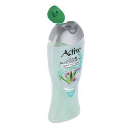 شامپو بدن کرمی اکتیو مدل Aloe Vera & Flower وزن 400 گرم
