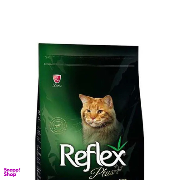 غذای خشک گربه بالغ رفلکس پلاس با طعم مرغ 1.5 کیلوگرم