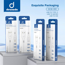 کابل تبدیل USB به Type-C دکودو کد DCB-001 طول 1 متر