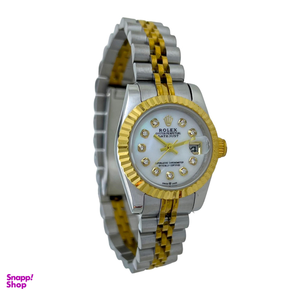 ساعت مچی عقربه ای زنانه مدل دیت جاست کد W4014