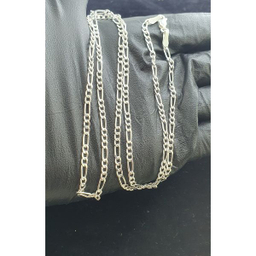 زنجیر نقره مردانه مدل فیگارو کد 9.93