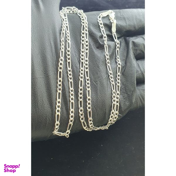 زنجیر نقره مردانه مدل فیگارو کد 9.93